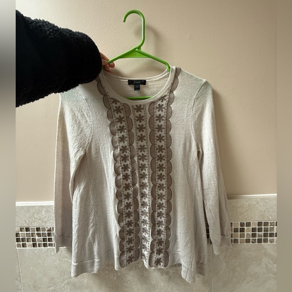 J. Crew long sleeve top